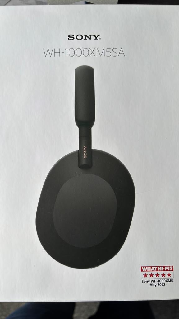 Sony WH-1000XM5SA hoofdtelefoon, Audio, Tv en Foto, Hoofdtelefoons, Verzenden, Bluetooth, Nieuw, Over oor (circumaural)