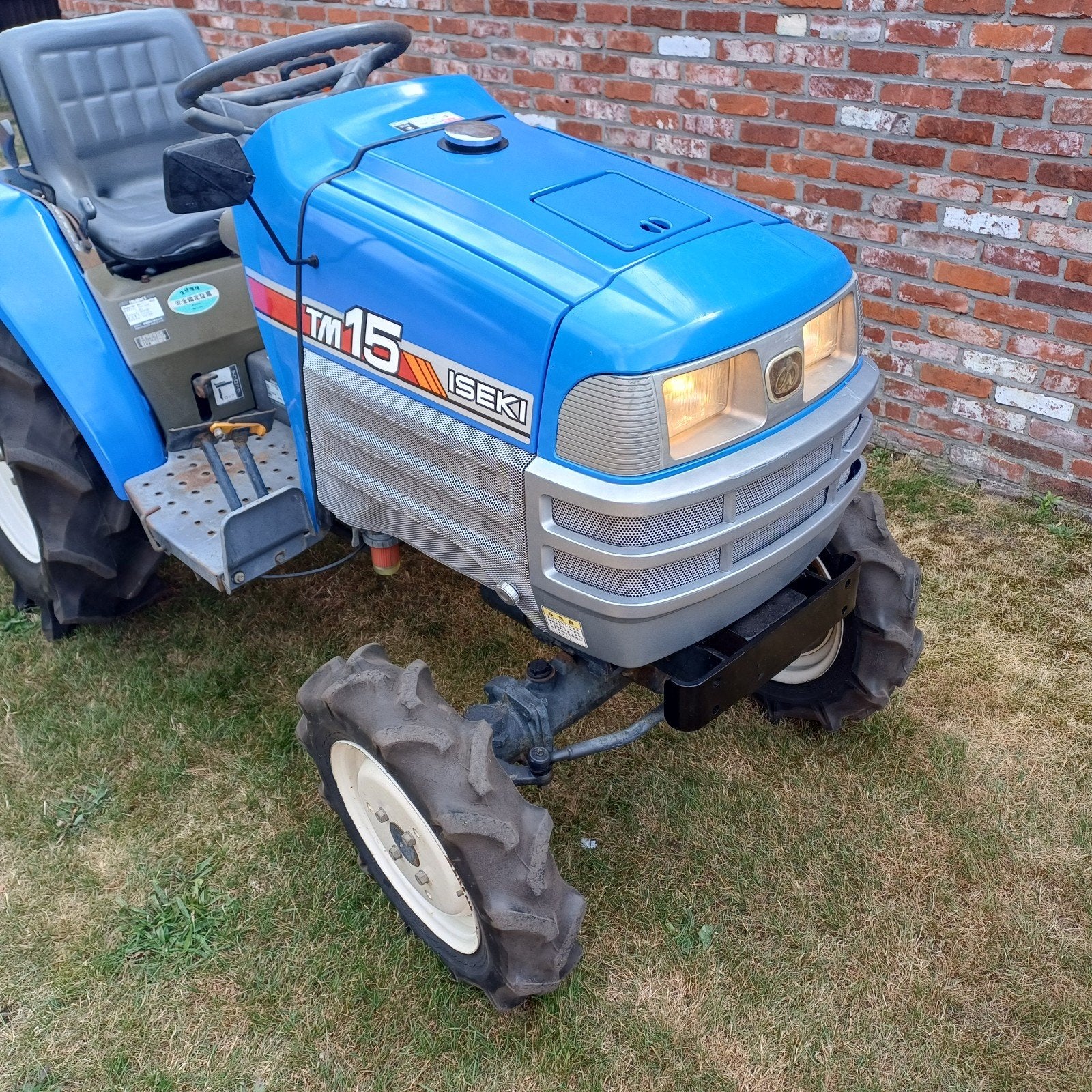 Iseki tm 15 minitractor 4x4, Ophalen, Gebruikt, Tot 80 Pk, Tot 2500