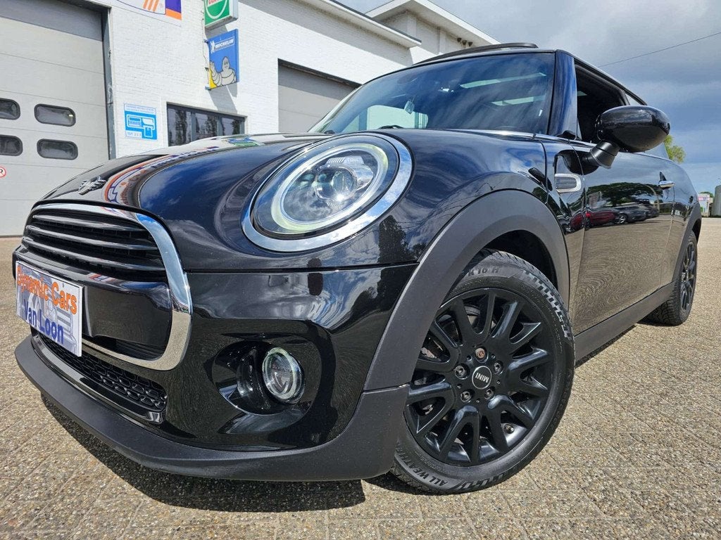 MINI Cooper Mini 1.5A Cooper Automaat, Airco, Open dak, Ambi, Auto's, 4 zetels, Stof, Gebruikt, Overige kleuren