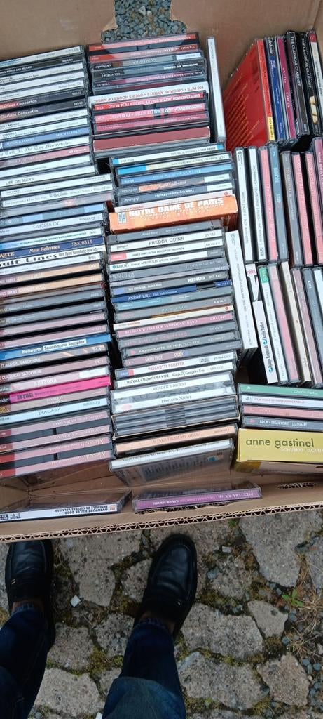 450 a 500 cd's goede staat, CD & DVD, CD | Compilations, Enlèvement, Classique