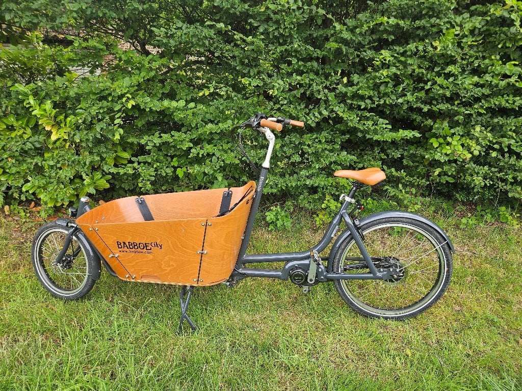 Bakfiets babboe city mountain, Elektrisch, Zo goed als nieuw, 2 kinderen, Ophalen