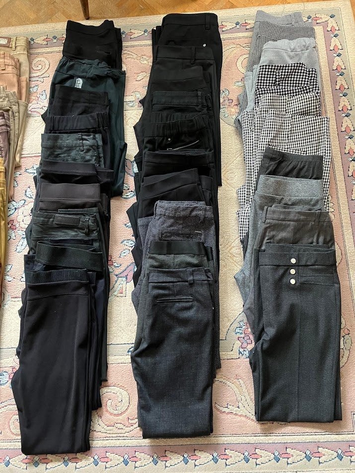 Lot de 110 pantalons différents pour femmes : ZGAN, Vêtements | Femmes, Enlèvement
