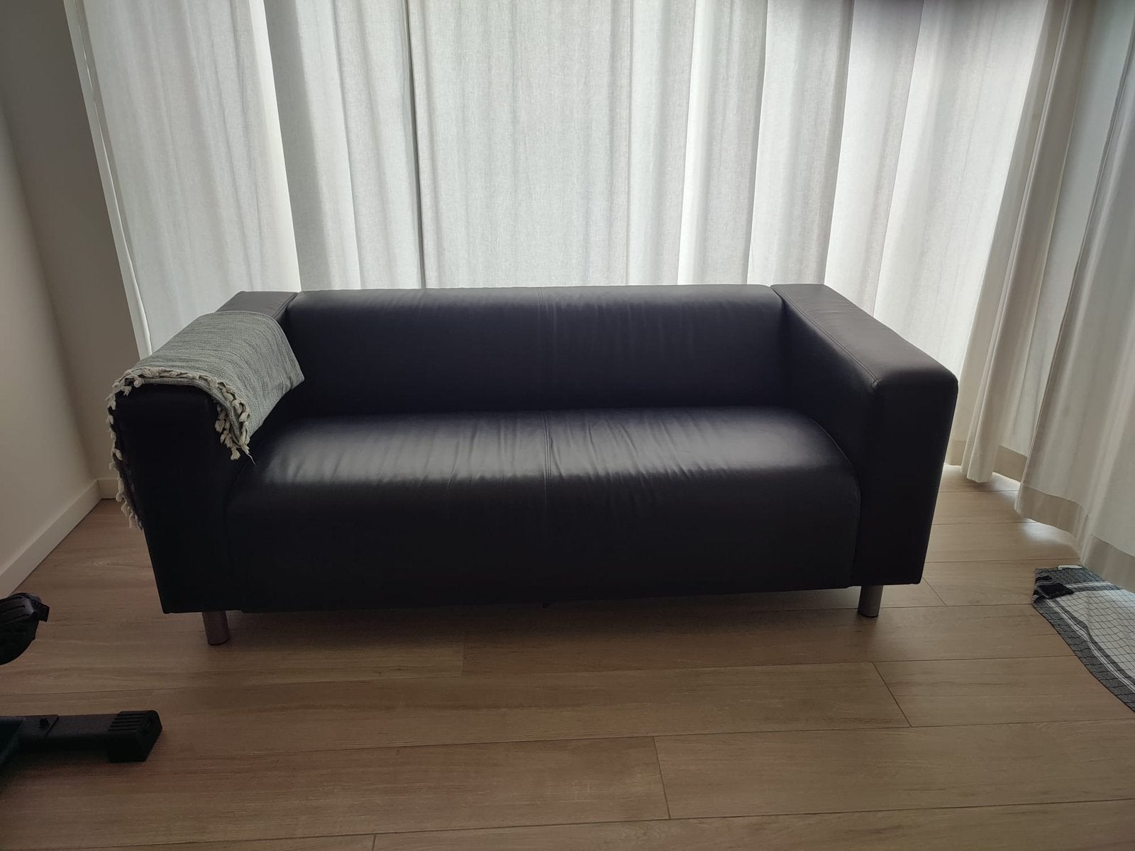 Leren zeten Ikea imitatie, Enlèvement, Comme neuf