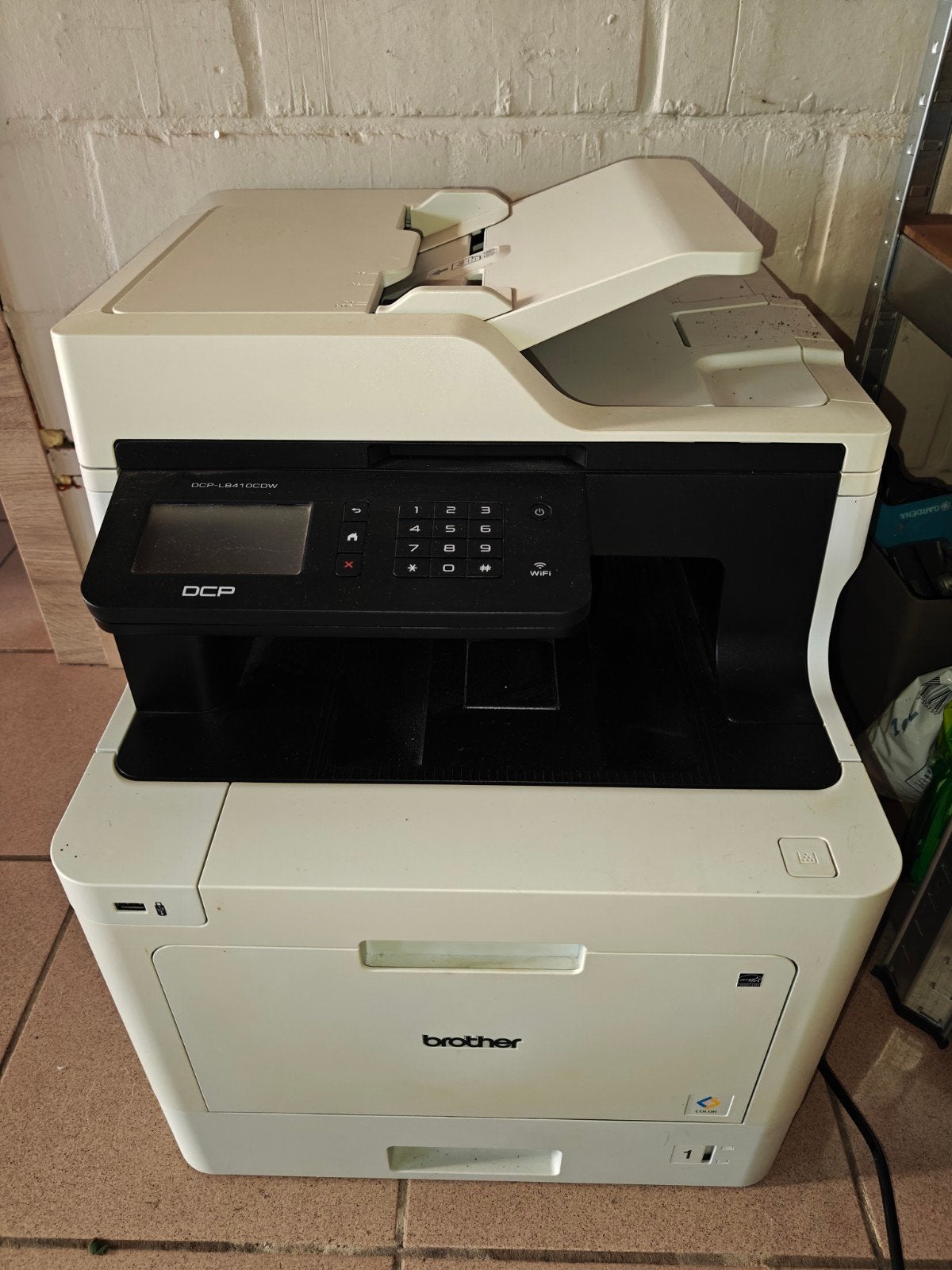 Brother laserprinter, Enlèvement, Scannez