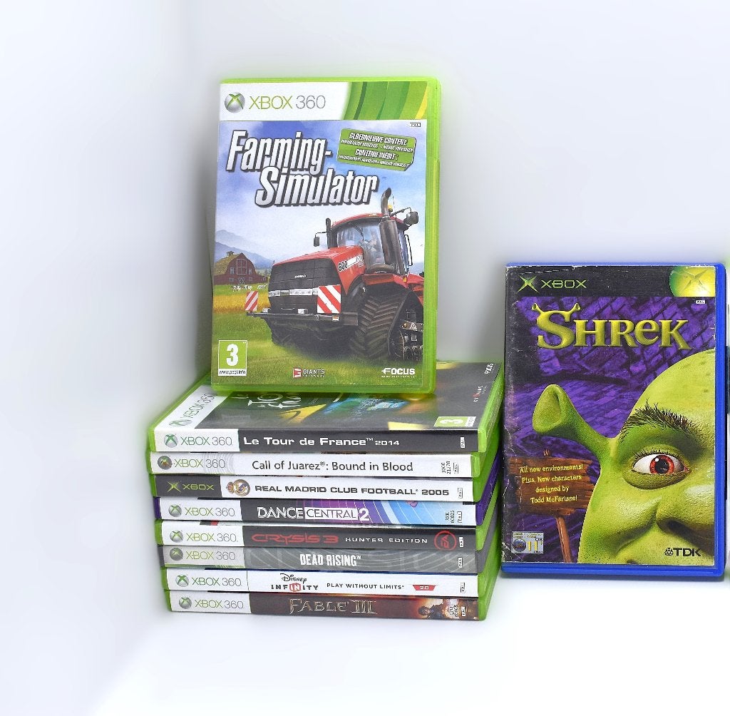 10 Zeldzame Xbox games te koop als 1 Lot, Games en Spelcomputers, Ophalen of Verzenden, Gebruikt