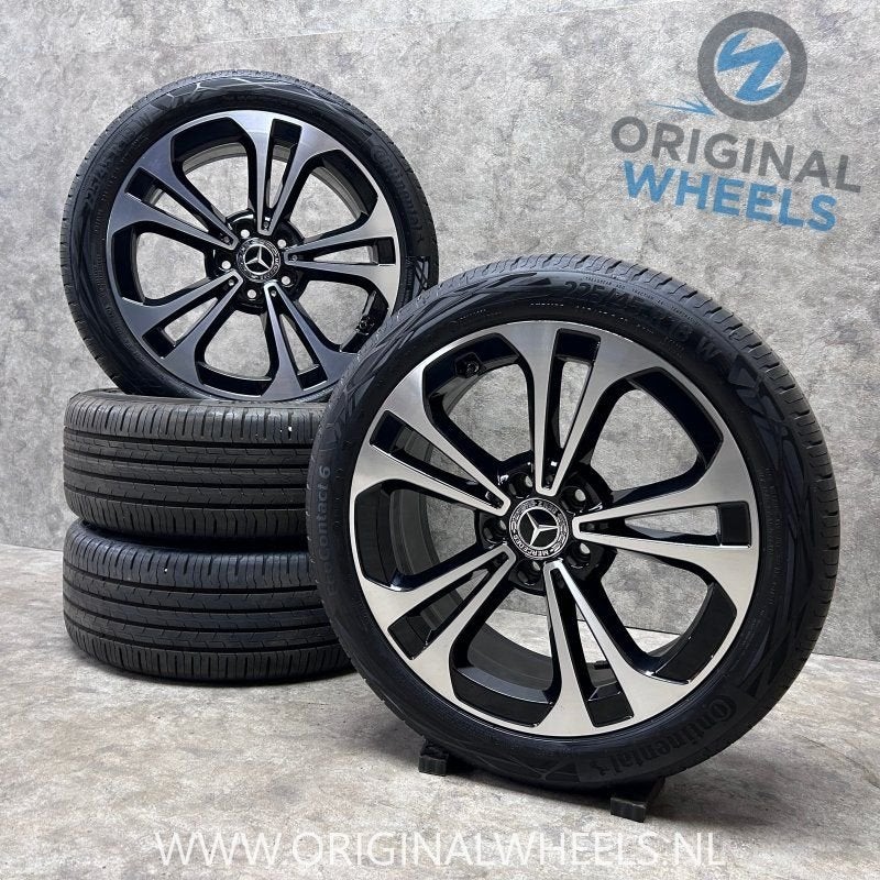 18 inch originele velgen zomerbanden Mercedes C klasse W206, Autos : Pièces & Accessoires, Pneus et Jantes, Pneus été, -, 18 pouces