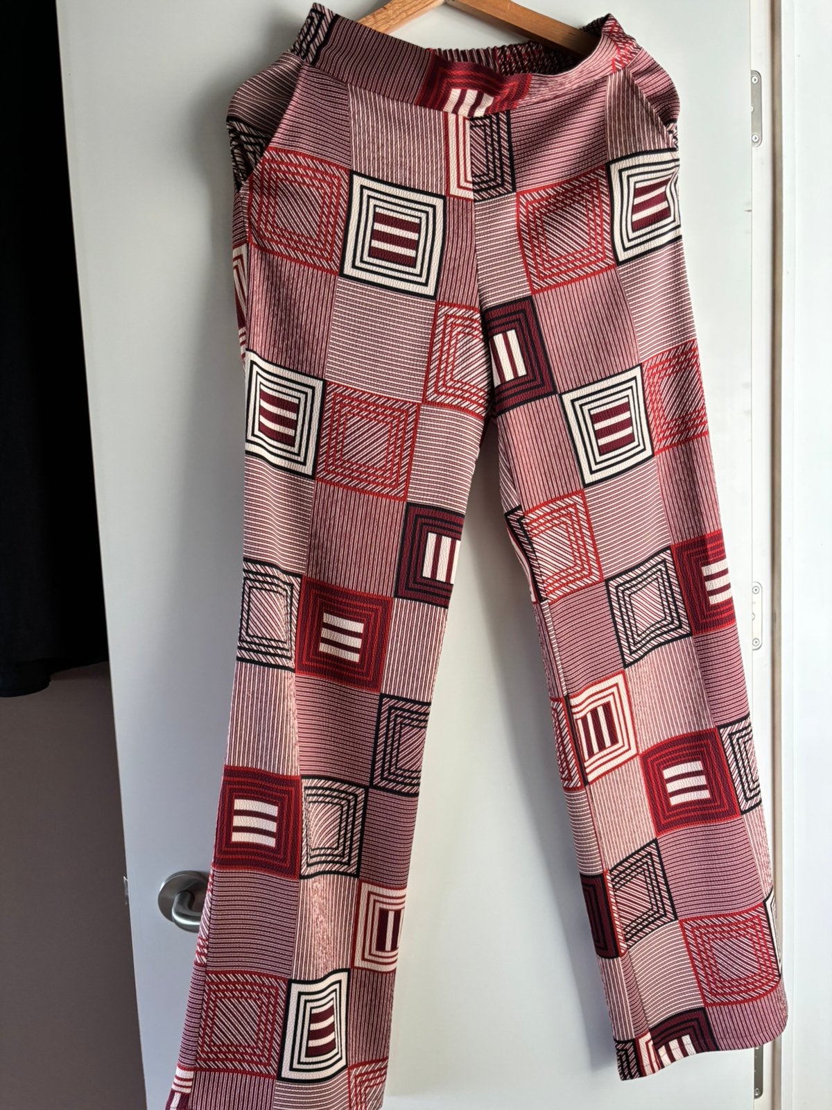 Wijde broek met print Caroline Biss - maat 34, Ophalen of Verzenden, Zo goed als nieuw, Maat 34 (XS) of kleiner, Lang