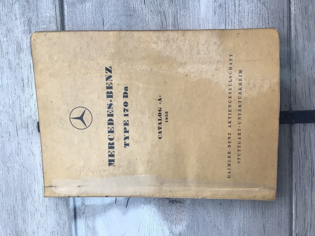 Cataloog Mercedes type 170 Da, Boeken, Auto's | Boeken, Ophalen, Gelezen, Mercedes