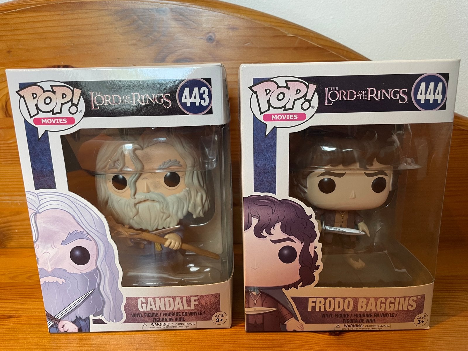 Funko Pop Lord of the Rings Gandalf & Frodo, Ophalen of Verzenden, Nieuw