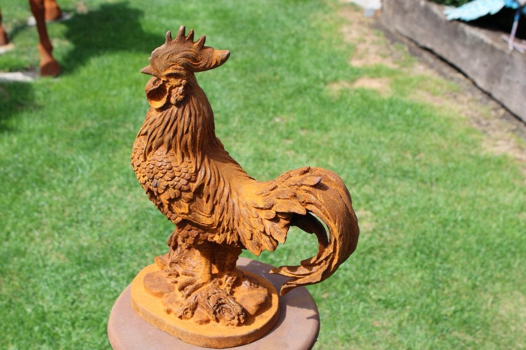 coq en fonte en relief , superbe définition !, Enlèvement ou Envoi, Neuf