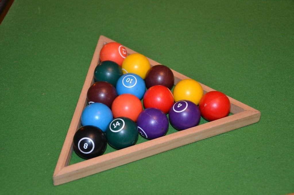 Kleine pooltafel, Sport en Fitness, Ophalen, Gebruikt, Pooltafel