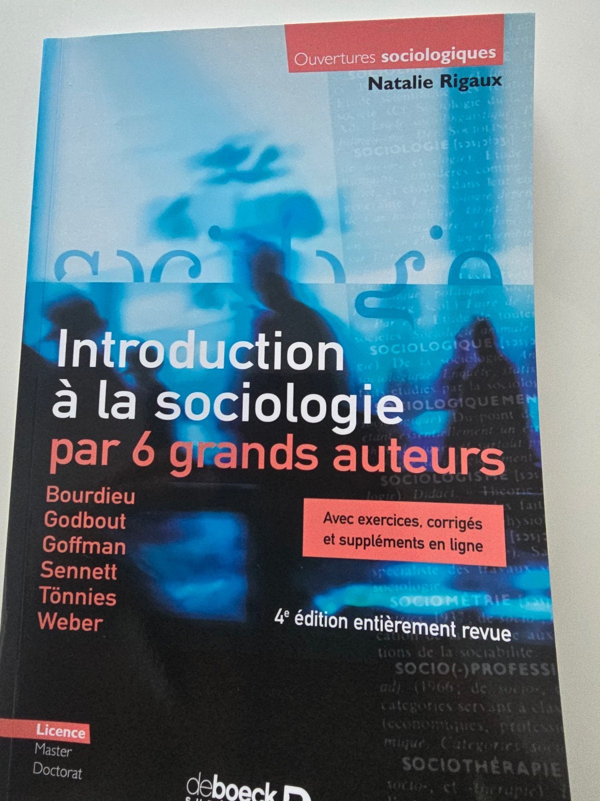 Introduction à la sociologie, Livres, Enlèvement, Neuf