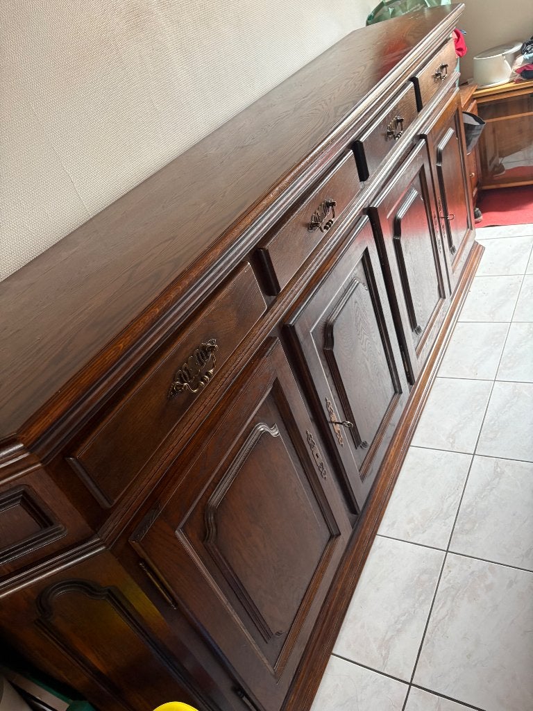 Eetplaats, Huis en Inrichting, Complete eetkamers, Ophalen, Gebruikt, 4 tot 6 stoelen
