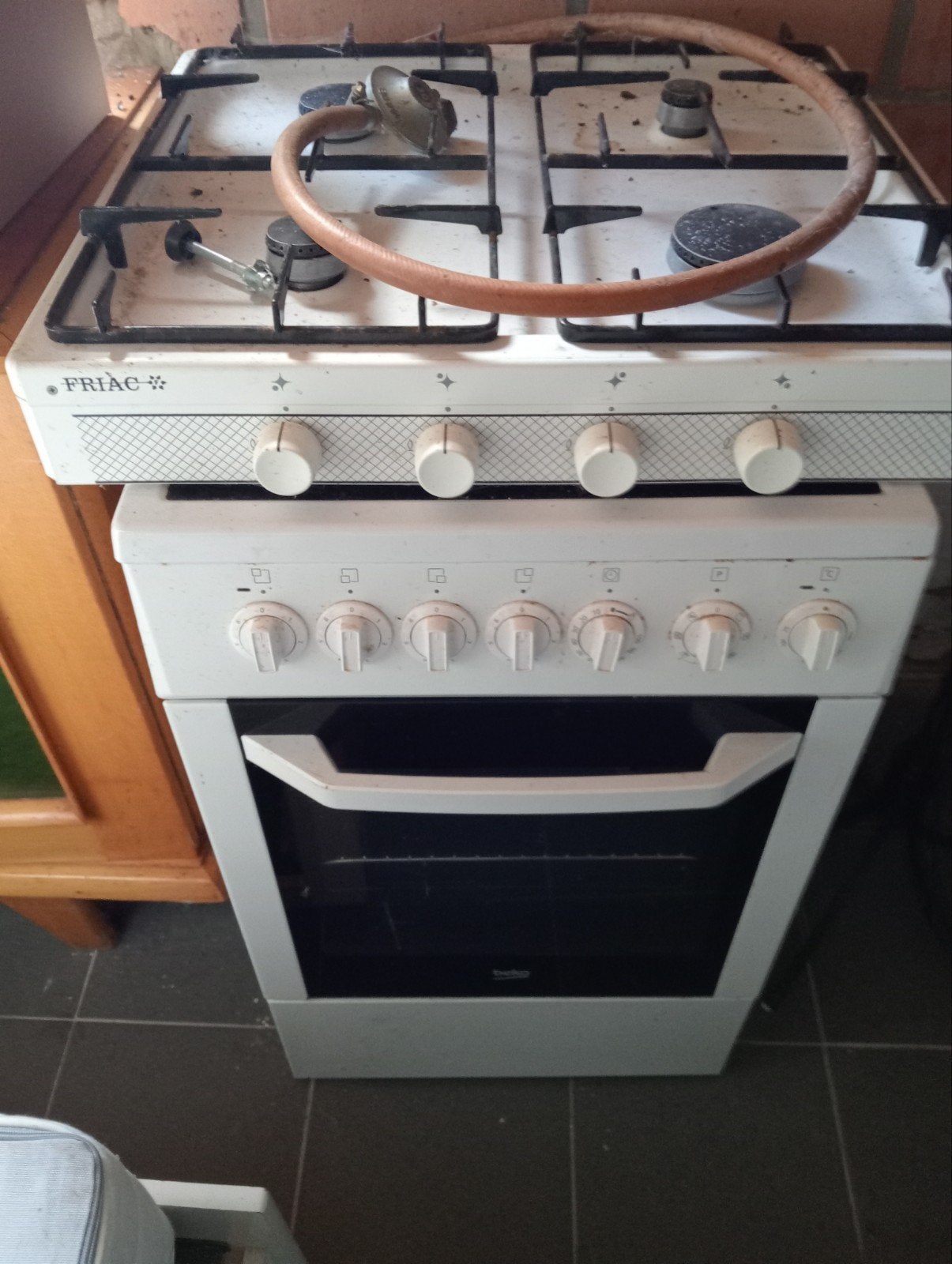 Verkoop wit niet gebruikt, Ophalen, Gas