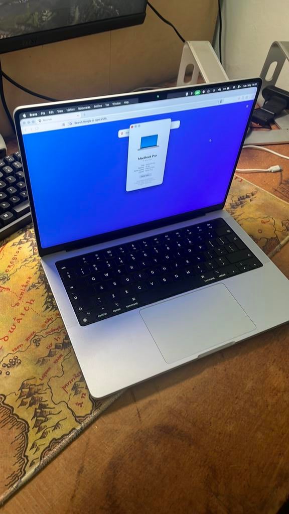 MacBook M1 Pro, Computers en Software, Apple Macbooks, Ophalen, Zo goed als nieuw, MacBook