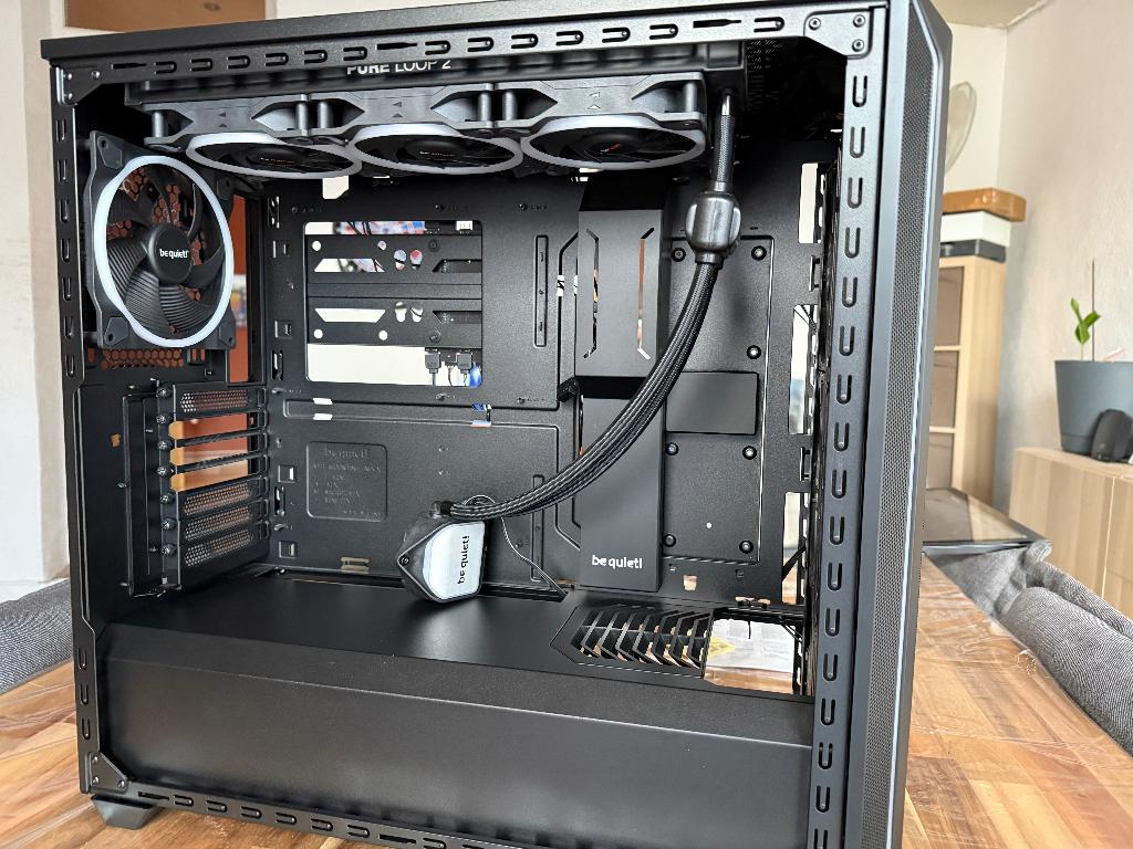 Vds - Boitier pc Bequiet Shadowbase + Aio pureloop2 360MM, Informatique & Logiciels, Boîtiers d'ordinateurs, Enlèvement, Comme neuf