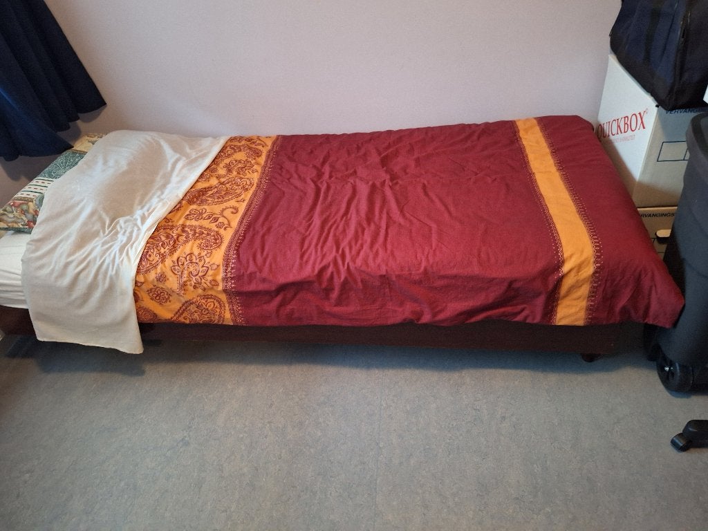 1 persoonsbed, Huis en Inrichting, Ophalen, Gebruikt, 90 cm, Eenpersoons