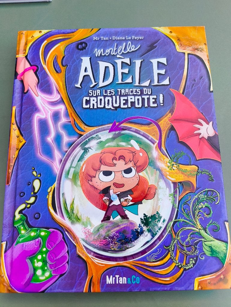 BD - Mortelle Adèle sur les traces du croquepote, Une BD, Enlèvement ou Envoi, Utilisé, Mr Tan & Diane Le Feyer