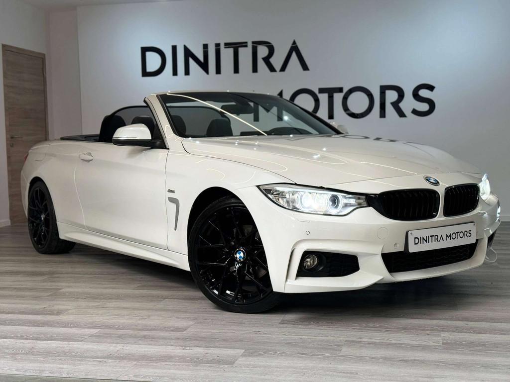 BMW 420 M-Sport Cabrio - Navi/Cruise/LED/Zetel- en Nekvw/Mem, Auto's, BMW, Automaat, 4 zetels, 4 cilinders, Cabriolet