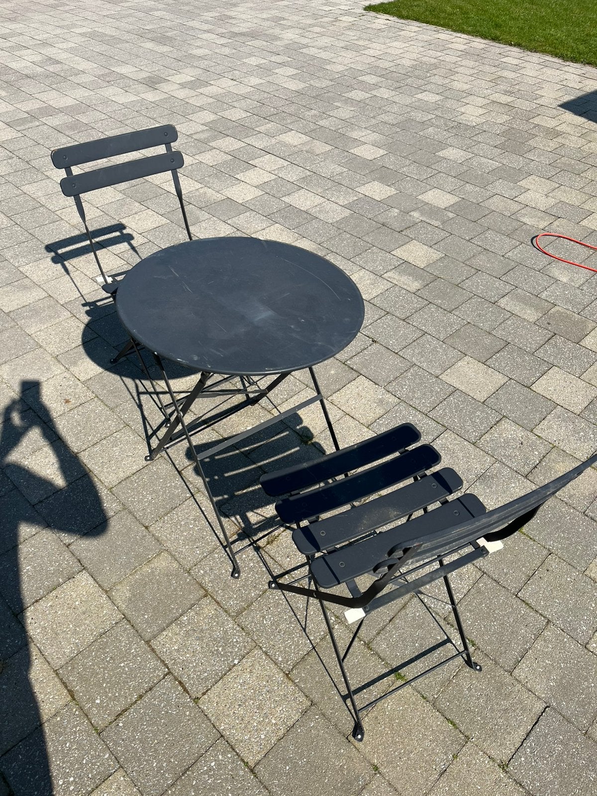 Tuinset, Tuin en Terras, Gebruikt, Bijzettafel, Aluminium, Tuinset