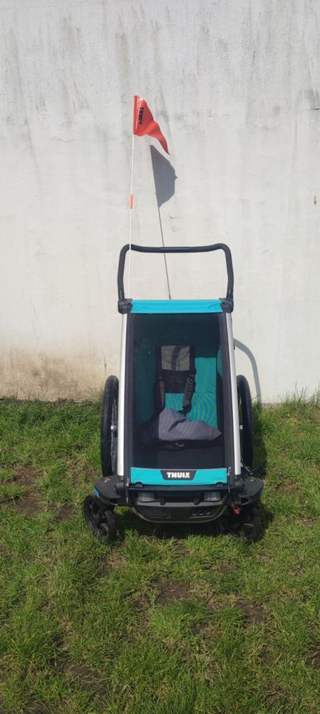 Remorque vélo Thule Chariot Lite - 1 places, THULE, 40 à 60 kg, Utilisé, Suspension