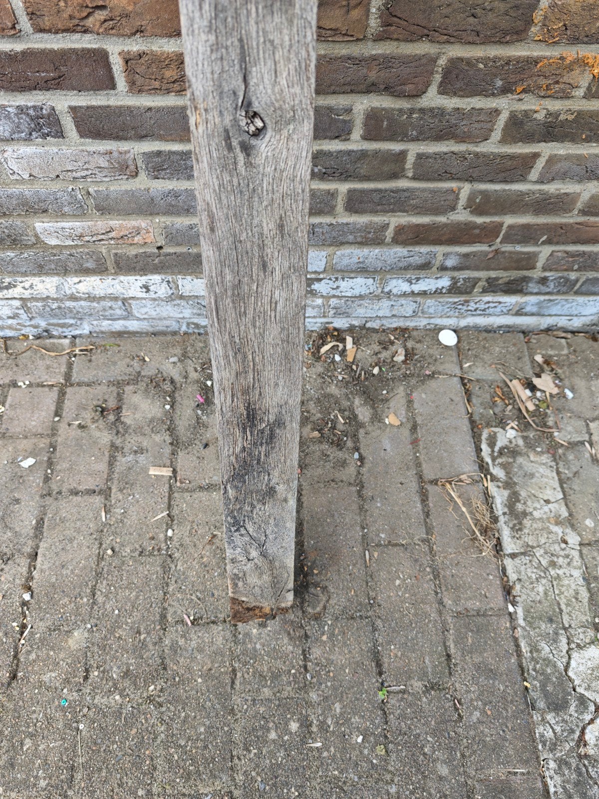 Hout balk 8.5 x 11cm  Lente is 1m, Ophalen
