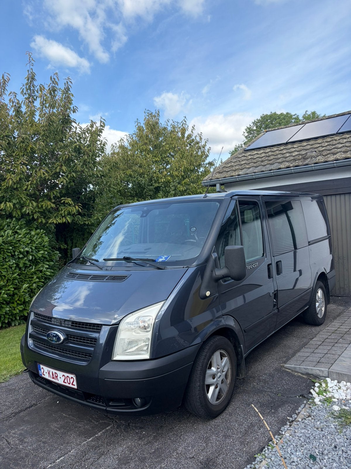 Ford transit, Auto's, Stof, 102 kW, Blauw, 5 deurs