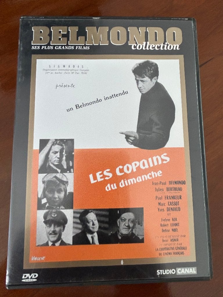 Les copains du dimanche DVD - Belmondo, Enlèvement, Comme neuf, Français, Français