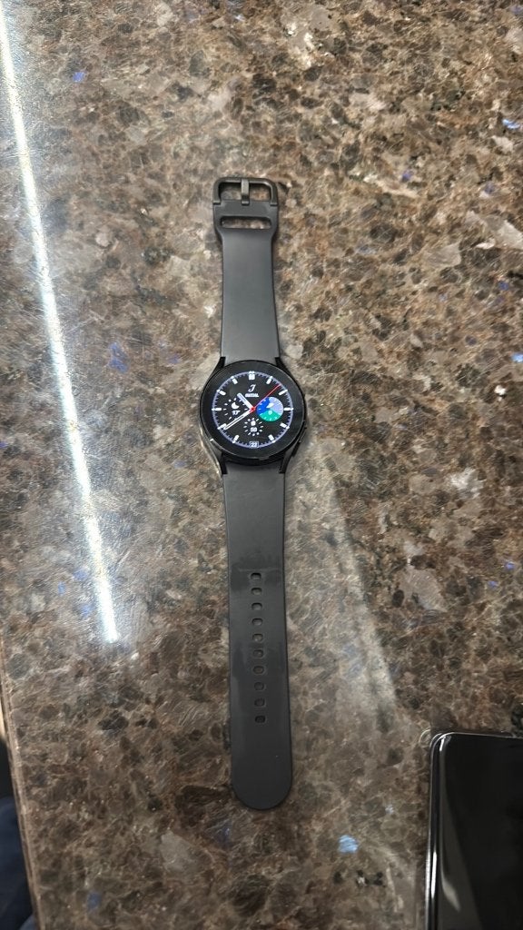 Samsung Galaxy Watch 4 40mm Zwart, Ophalen of Verzenden, GPS, Zwart, Android
