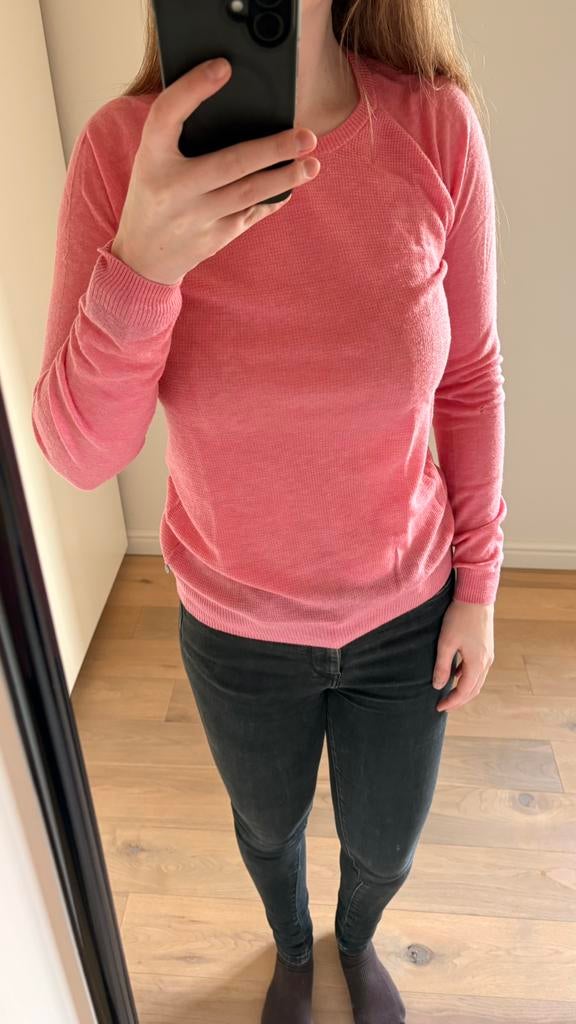 Fijne wollen trui Scotch en Soda, Ophalen of Verzenden, Zo goed als nieuw, Maat 36 (S), Roze