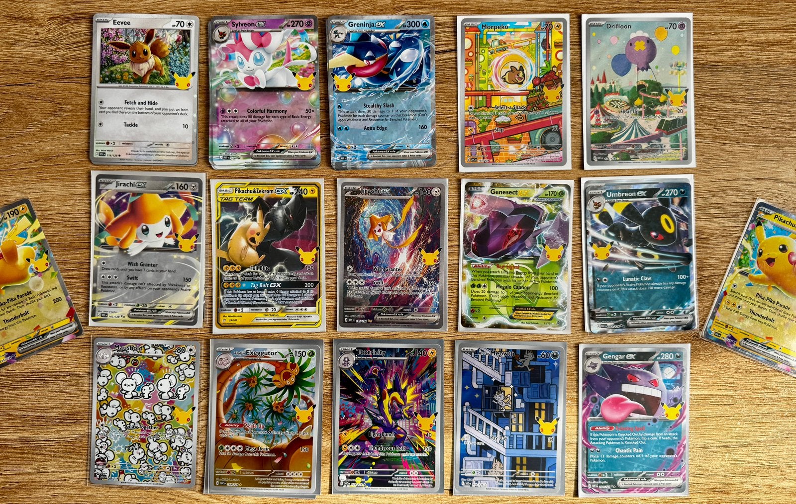 Pokémon 30th Anniversary RUILEN, Hobby en Vrije tijd, Ophalen of Verzenden, Nieuw, Meerdere kaarten, Foil