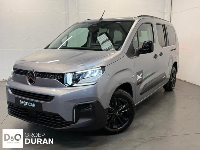 Citroen Berlingo XL 1.5 BlueHDi 130 Man.6 MAX, Autos, Argent ou Gris, Achat, Boîte manuelle, Noir