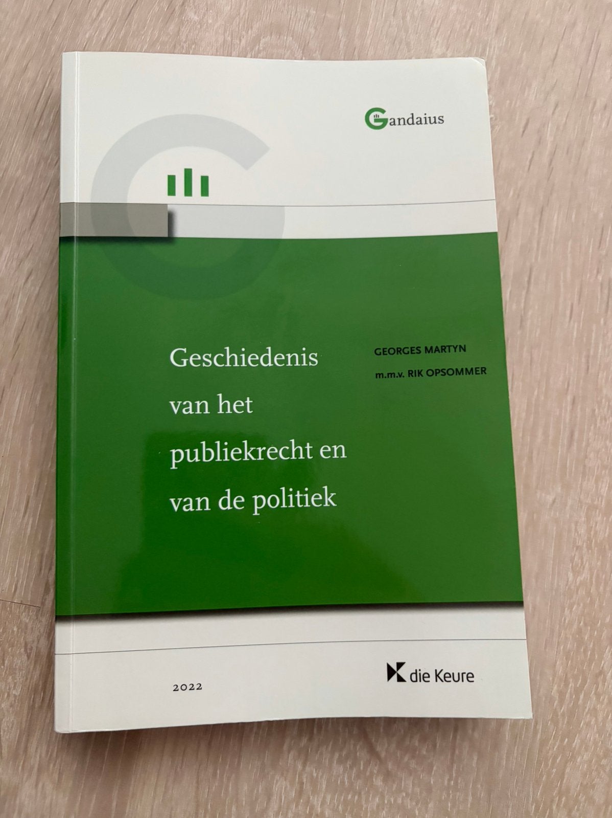 Geschiedenis Van Het Publiekrecht En Van De Politiek, Boeken, Studieboeken en Cursussen, Ophalen of Verzenden, Zo goed als nieuw