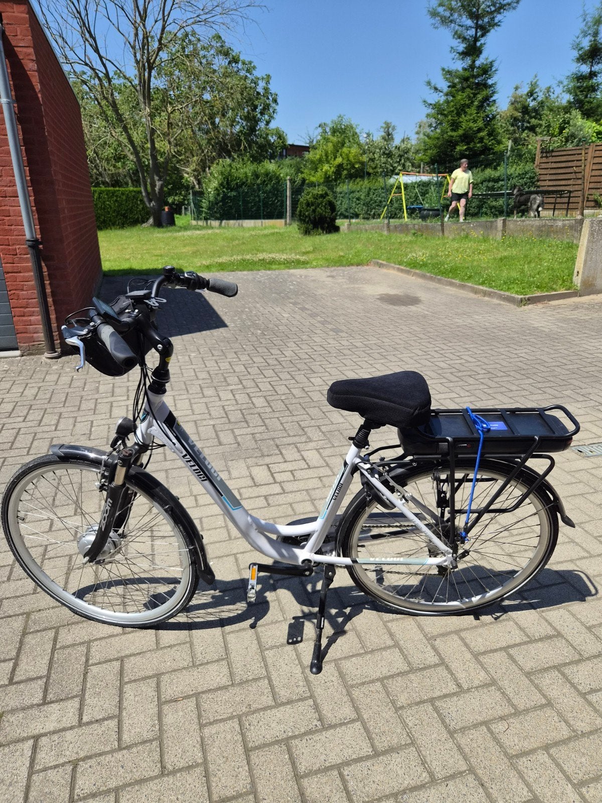 Elektrische fiets Veloci, Ophalen