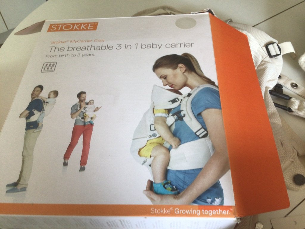 Stokke draagzak 3 in 1 carrier, Kinderen en Baby's, Zo goed als nieuw, Buik, Rug of Zij, Draagzak, Ophalen