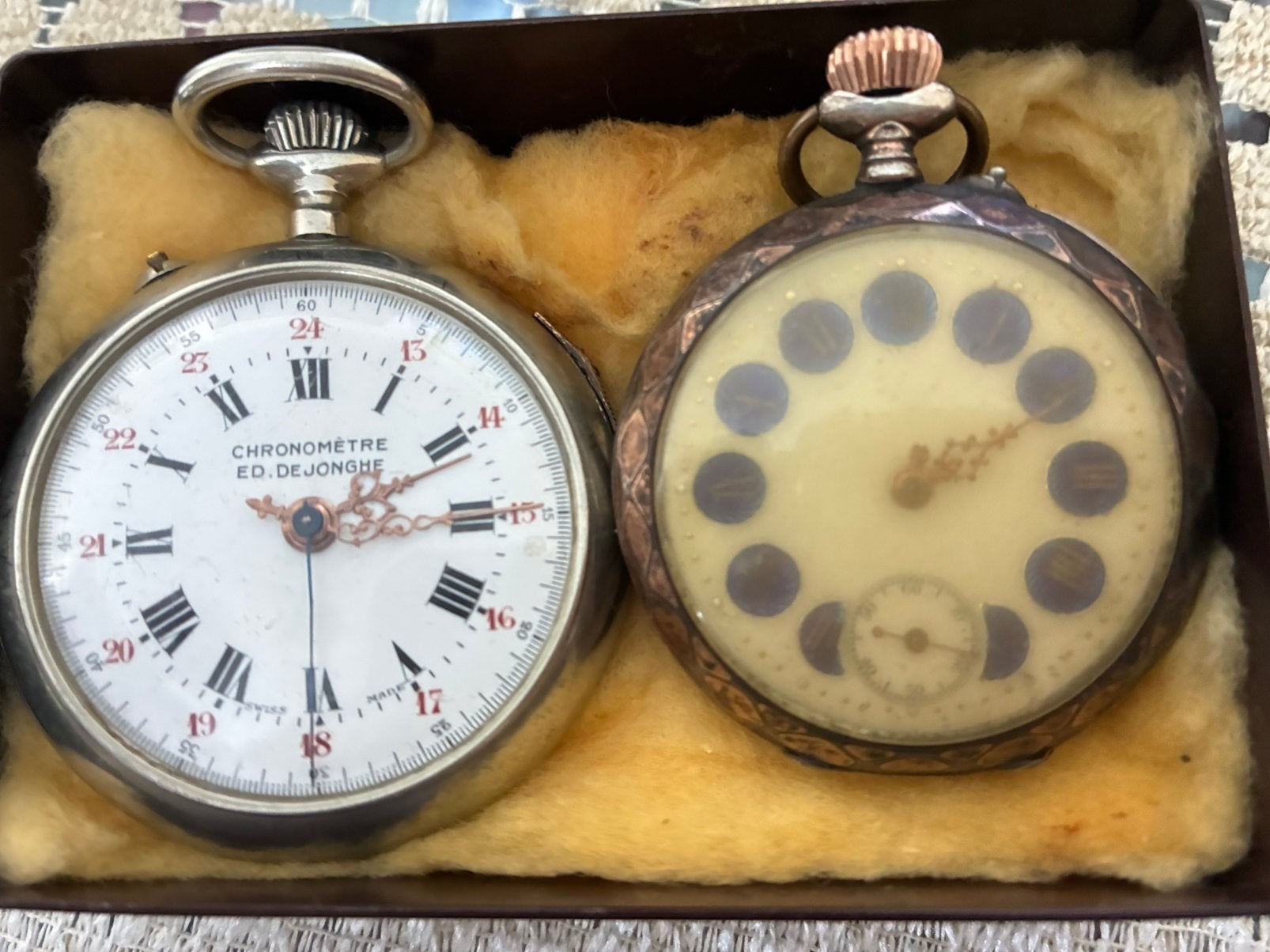 Exclusieve zakhorloge, Ophalen, Zakhorloge