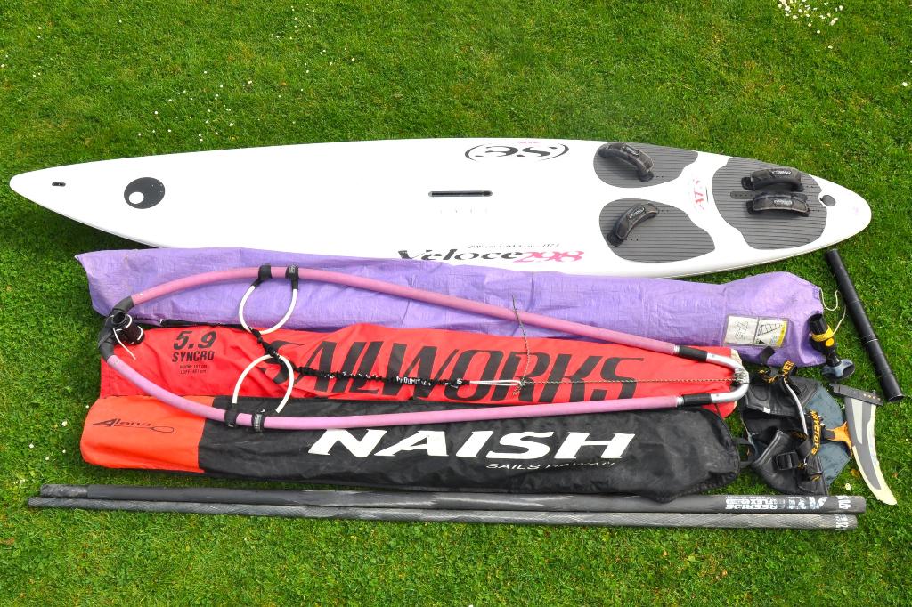 Bic Veloce 298 (137Liter), complete Freeride set, Ophalen, 250 tot 300 cm, Gebruikt, 6.5 m² tot 8 m²