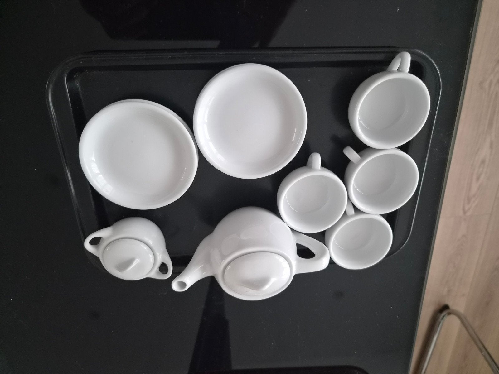 service porcelaine enfant, Ophalen