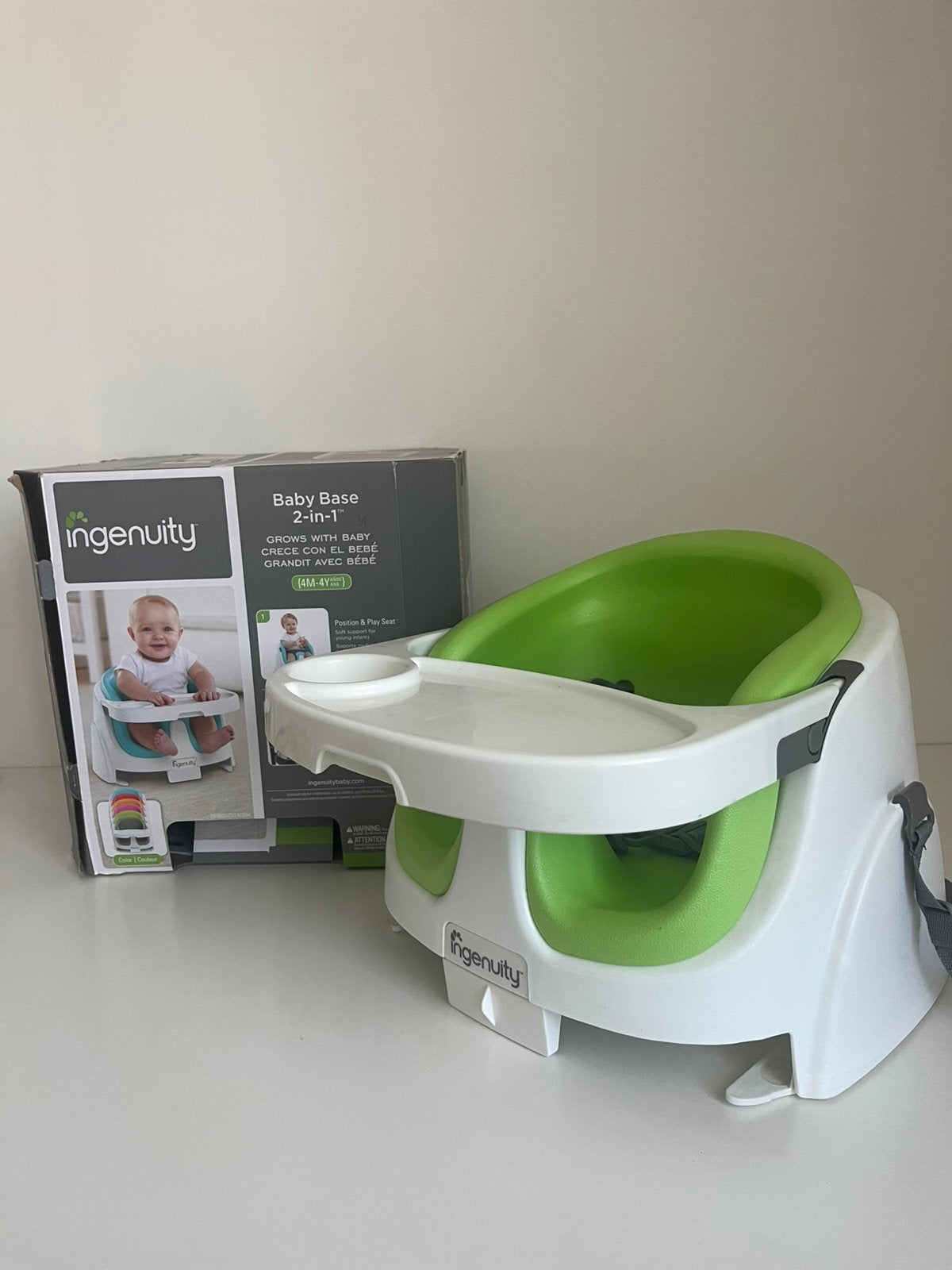 Ingenuity 2 in 1 seat, Kinderen en Baby's, Ophalen, Zo goed als nieuw