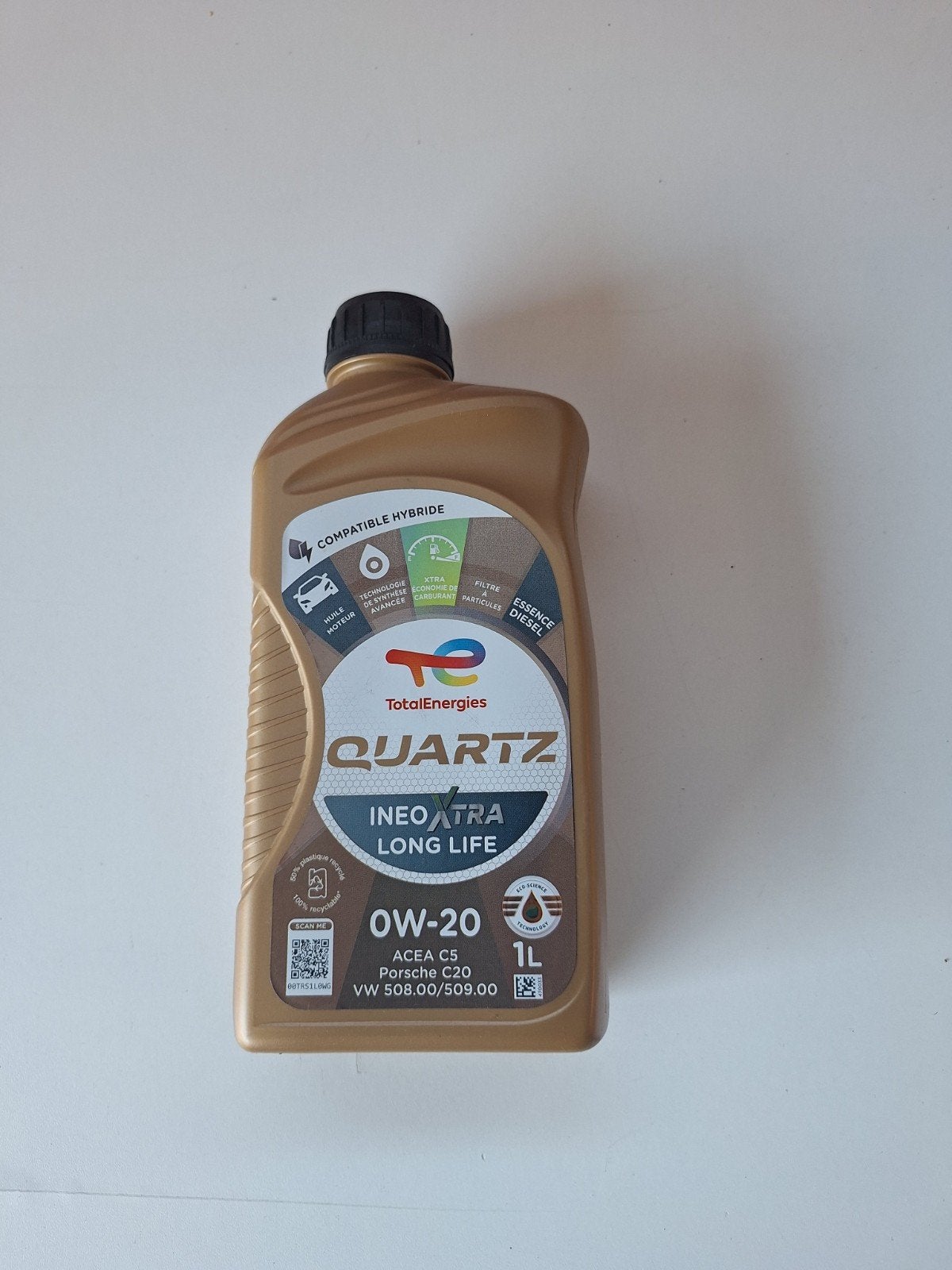 motorolie 0W-20, Ophalen