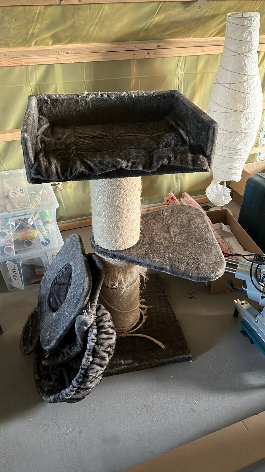 Krabpaal kat maine coon ragdoll, Dieren en Toebehoren, Ophalen, Gebruikt, Krabpaal