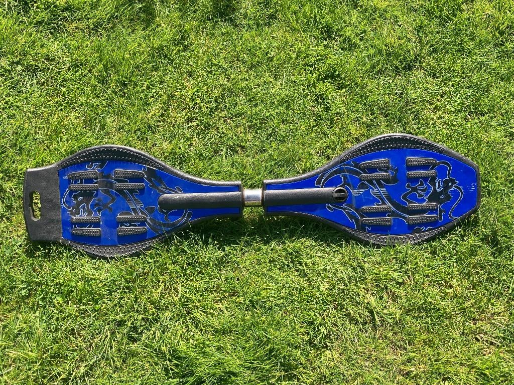 Waveboard blauw-zwart, Ophalen of Verzenden, Gebruikt, Waveboard