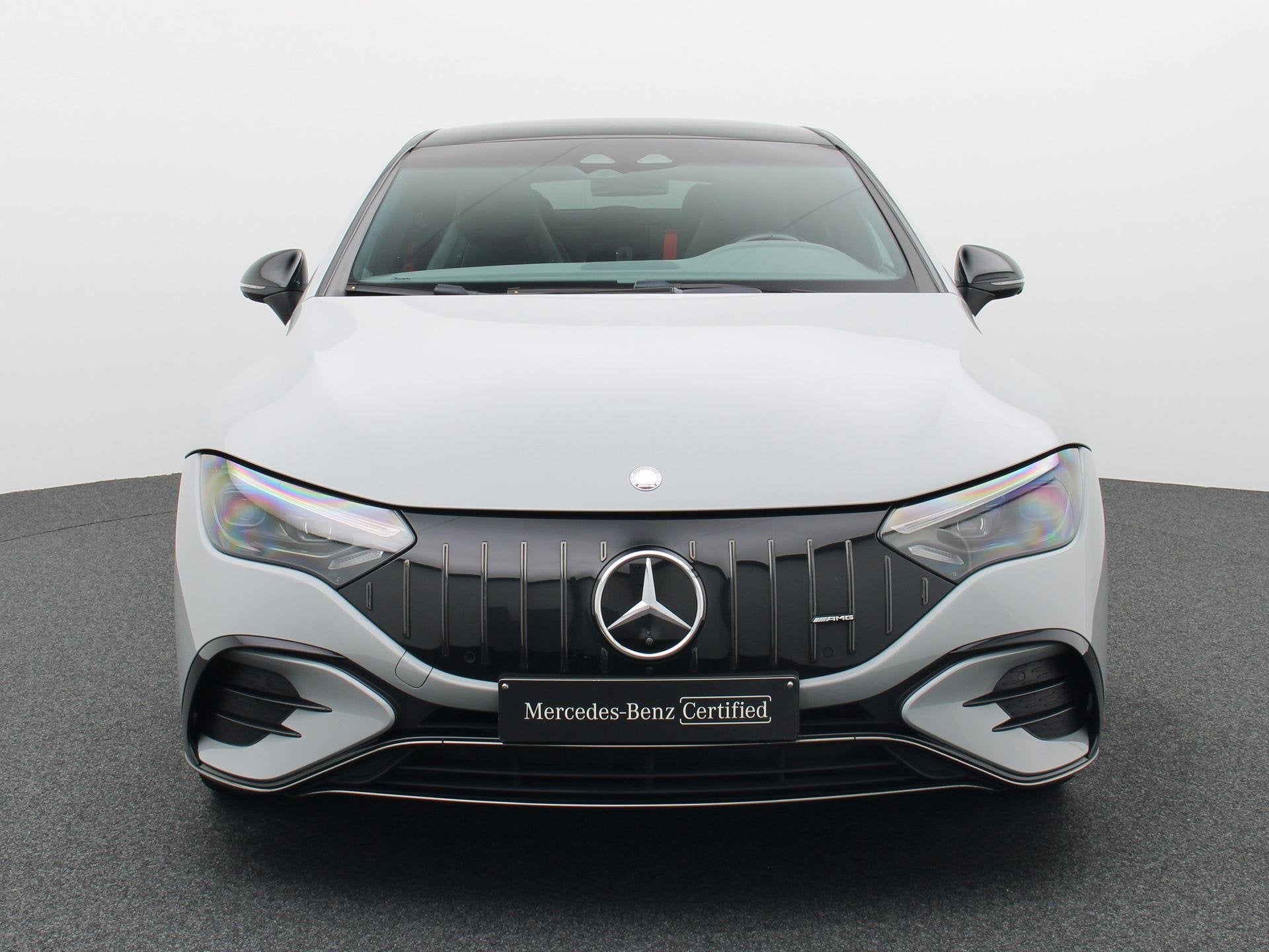 Mercedes-Benz EQE 53 4MATIC+ + NAPPA + BURMESTER + HYPERSCRE, Auto's, Automaat, Stof, 625 pk, 2450 kg