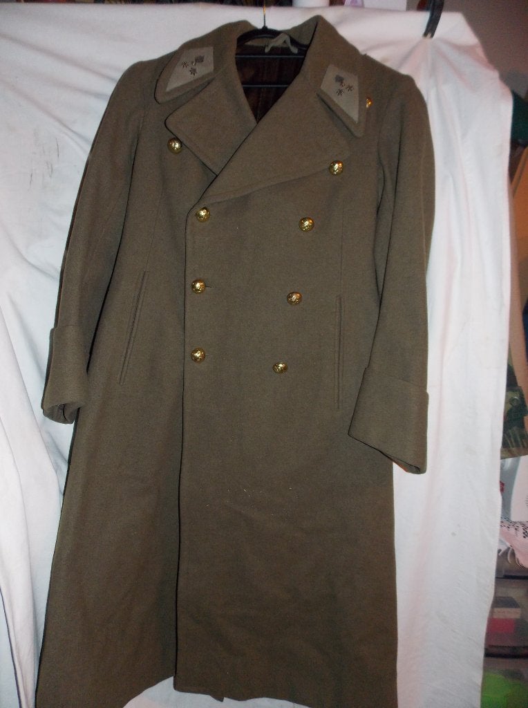 manteau Lieutenant  de Douane modèle 1936, Collections, Enlèvement ou Envoi, Armée de terre, Vêtements ou Chaussures