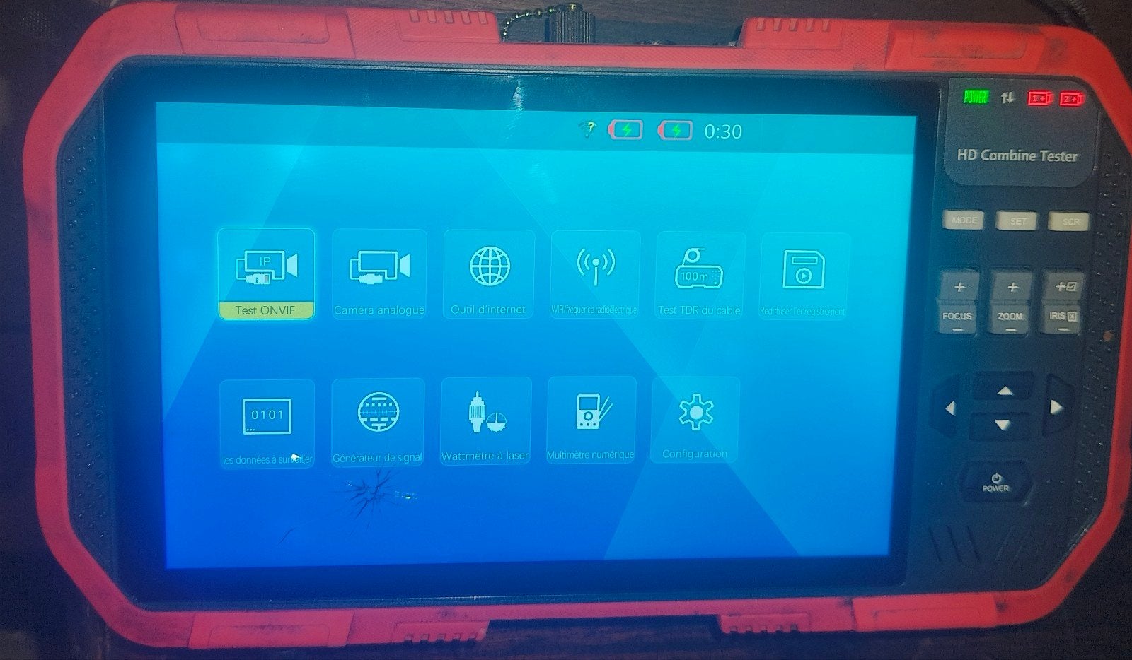 Testeur de caméras CCTV / IP / Fibre PRO - HD Combine A86, TV, Hi-fi & Vidéo, Caméras de surveillance, Enlèvement ou Envoi, Utilisé