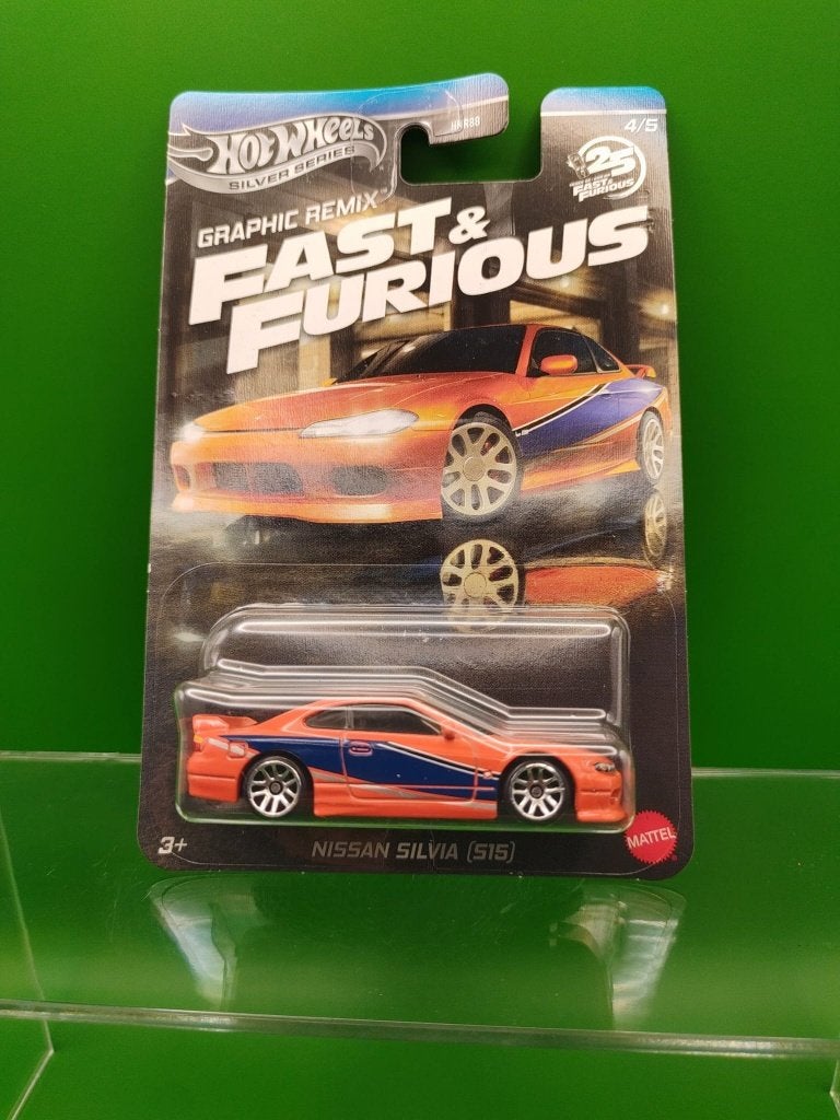 Remix graphique de Hot Wheels Nissan Silvia (S15), Enlèvement ou Envoi, Neuf, Voiture