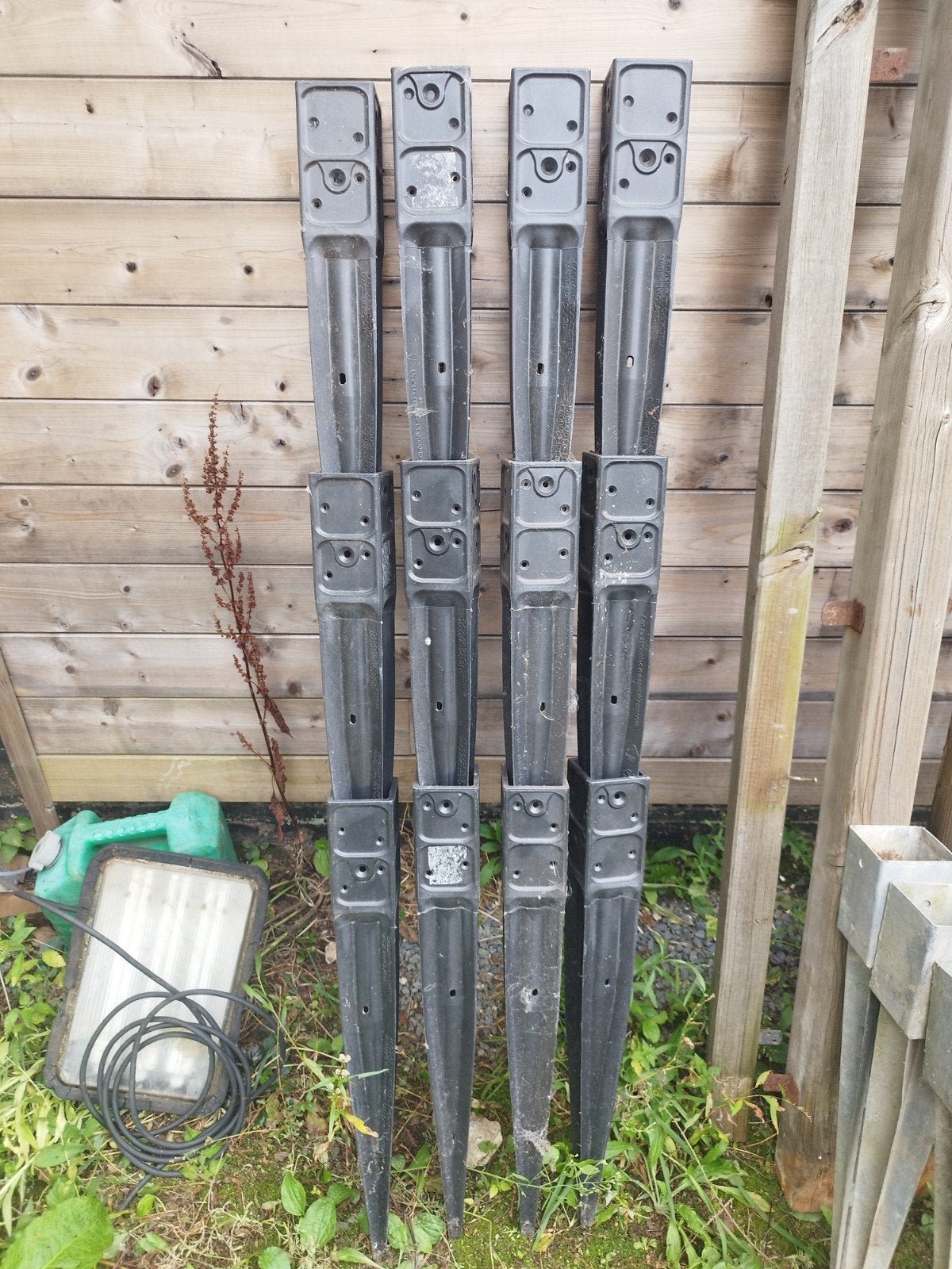 tuinpiketten, Ophalen