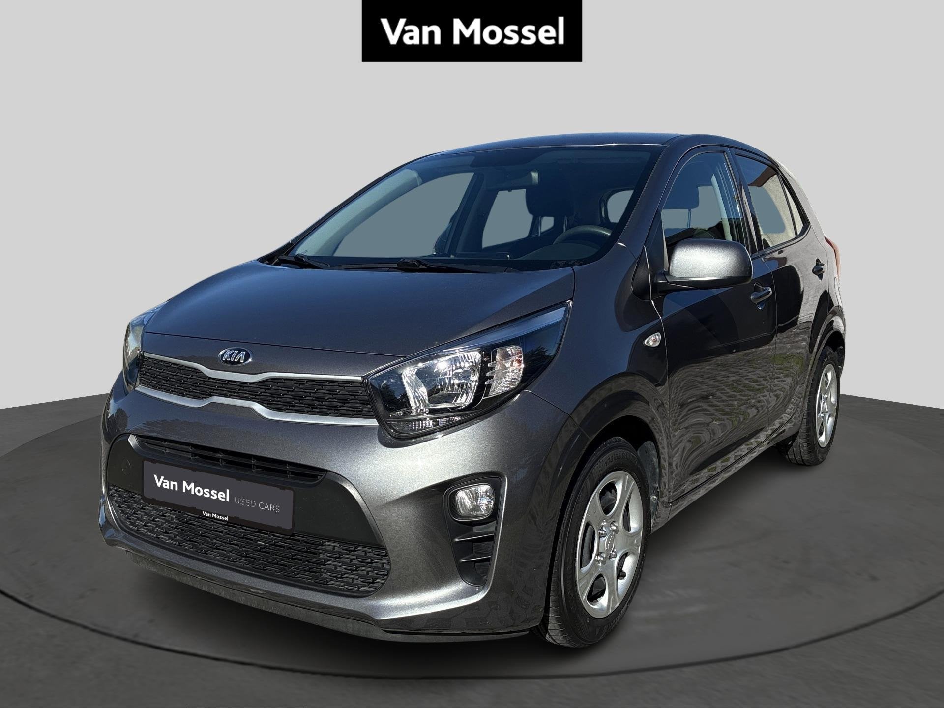 KIA Picanto 1.0 MPI 67 Pure, Auto's, Voorwielaandrijving, Stof, Zwart, 110 g/km