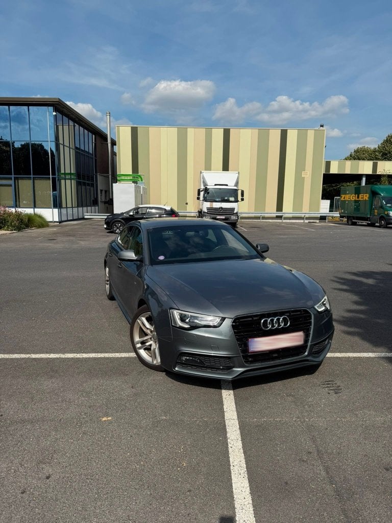 Audi A5 sportback s-line, Cuir, Argent ou Gris, Achat, Euro 6