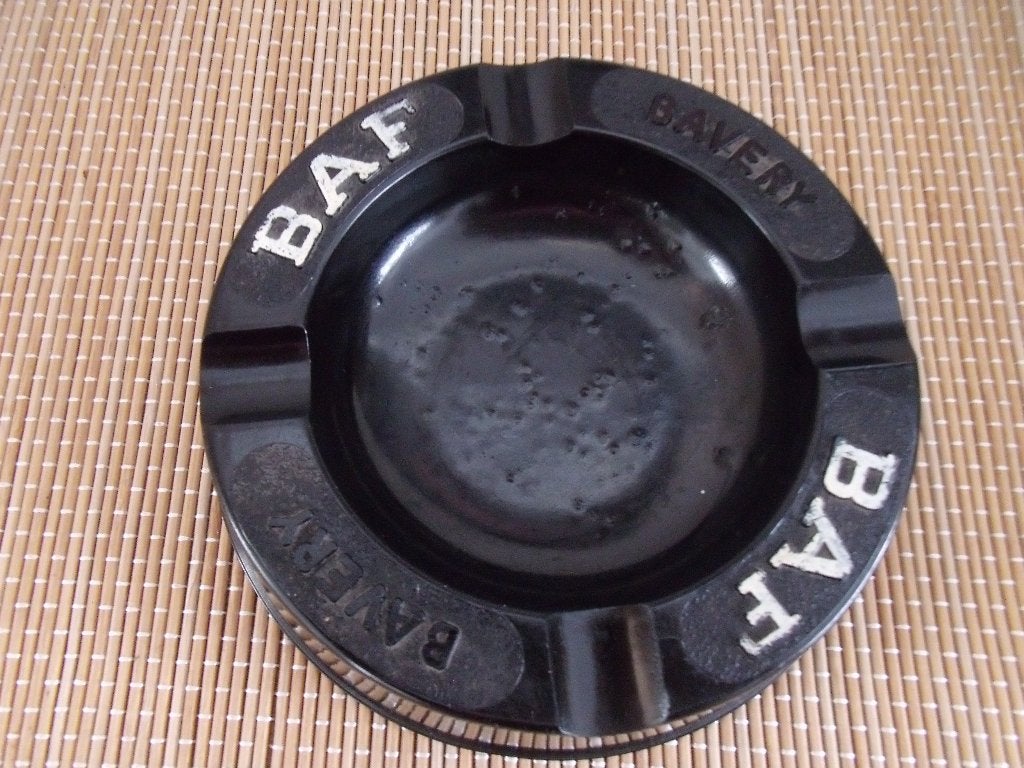 ancien cendrier BAF bière bakelite, Collections, Marques de bière, Enlèvement, Utilisé, Autres types, Autres marques